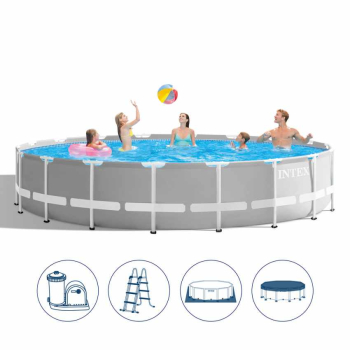 Preview: Intex Prism Frame Pool Set Ø 610x132 cm